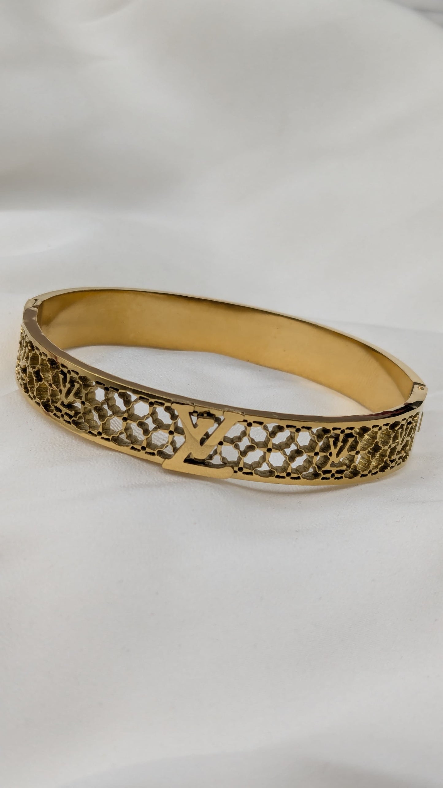 Golden Elegance LV Bracelet