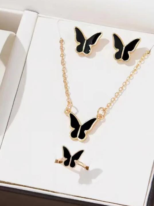Butterfly Bloom jewellery set